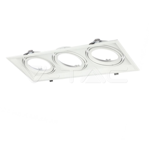 Aro 3 x AR111 blanco - 2