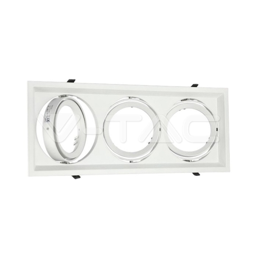 3 x AR111 Soporte Blanco - 1