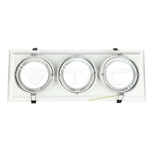 3 x AR111 Soporte Blanco - 5