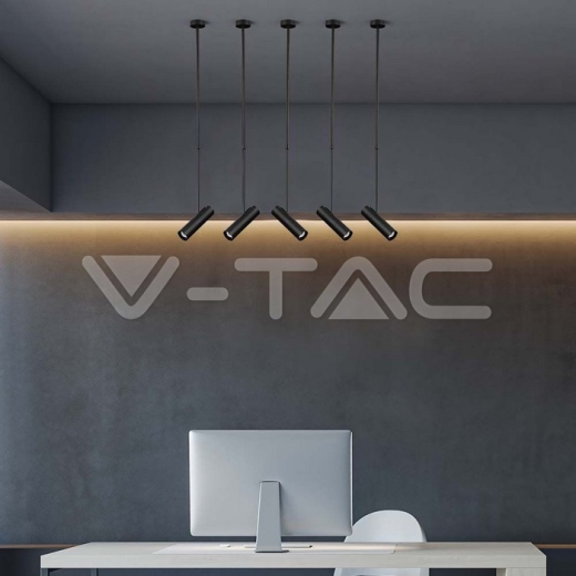 GU10 Aluminum Lamp Holder Fitting Black - 6