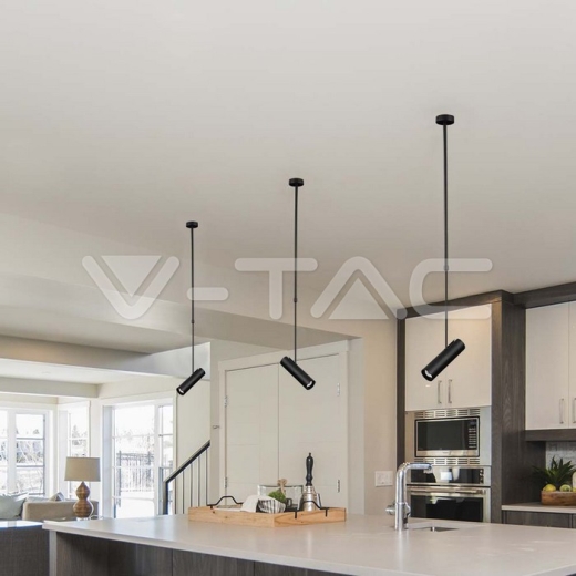 GU10 Aluminum Lamp Holder Fitting Black - 7