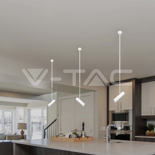 GU10 Aluminum Lamp Holder Fitting White - 7