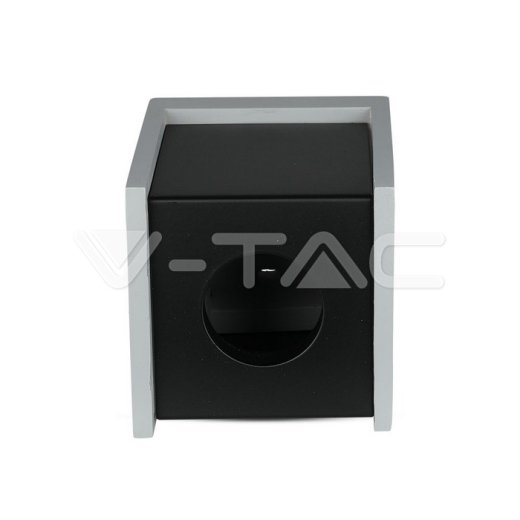 GU10 Fitting Concrete Surface Gun Black Bottom Square - 4