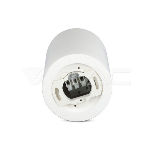 GU10 Fitting de superficie yeso con base de metal oro rosa - 5