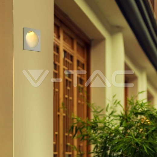 GU10 Fitting Gypsum Round White - 5