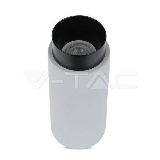 GU10 Fitting Gypsum Surface Metal Gun Black Concrete Bottom - 4