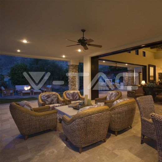 Aro GU10 redondo negro - 5