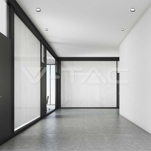 GU10 Fitting Round Gold Frame, Black Reflector - 7