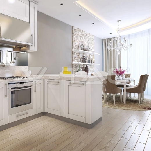 GU10 Soporte Redondo Níquel satinado - 11