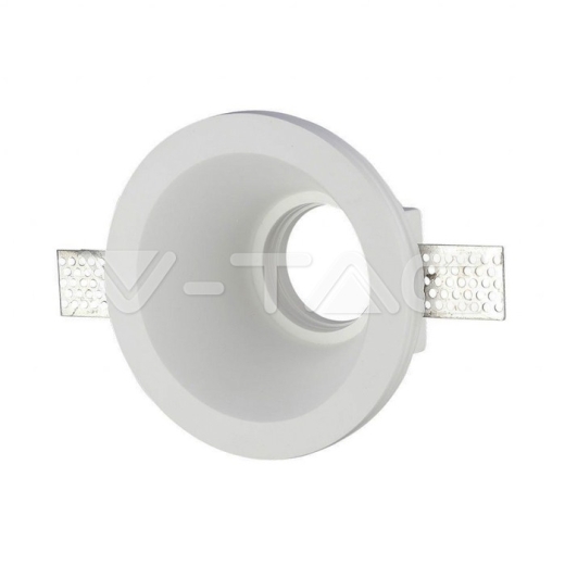 GU10 Fitting Redondo Gypsum Blanco Deep Ф132 - 1
