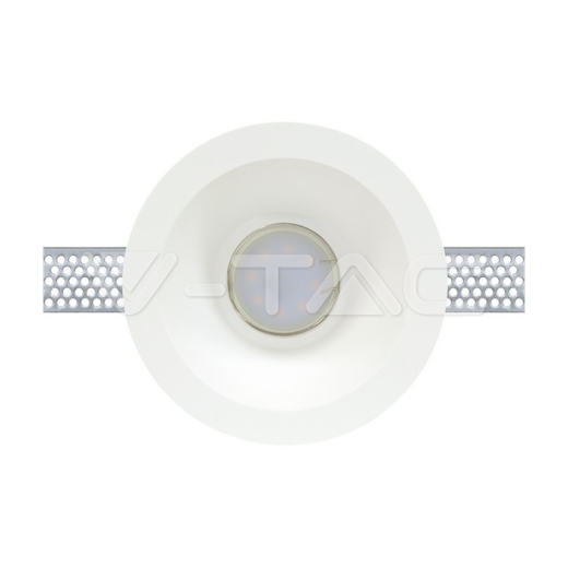 GU10 Fitting Redondo Gypsum Blanco Deep Ф132 - 3