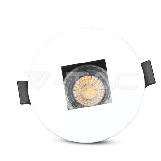 Aro GU10 redondo blanco & negro - 5