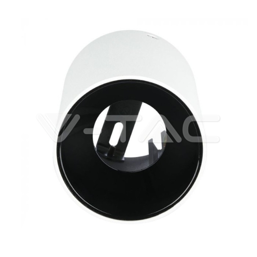 GU10 Fitting Round White & Black - 3