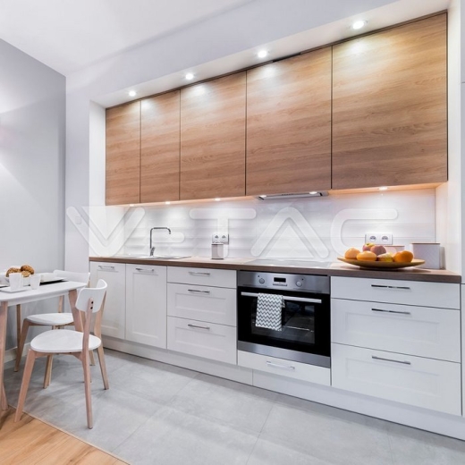 GU10 Fitting redondo blanco - 11