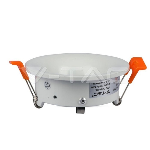 GU10 Fitting redondo blanco - 2