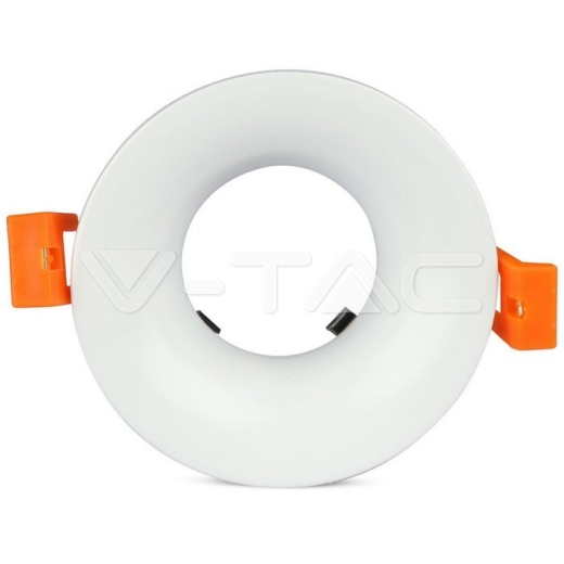 GU10 Fitting redondo blanco - 4