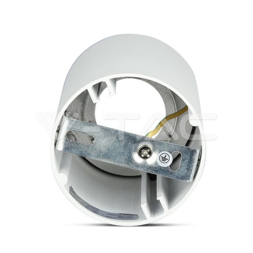 Aro GU10 redondo blanco & dorado - 6