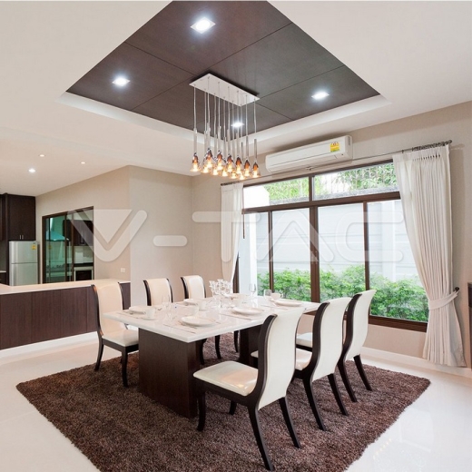 GU10 Fitting Square Gypsum White Deep 120 x 120 mm - 10