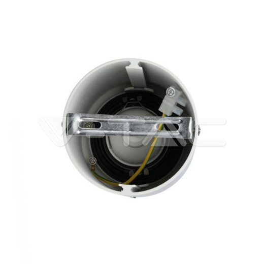 GU10 Soporte Redondo Blanco - 3