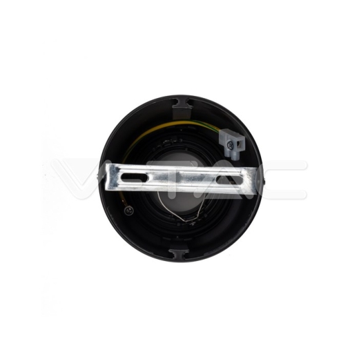 GU10 Fitting Surface Round Black - 3