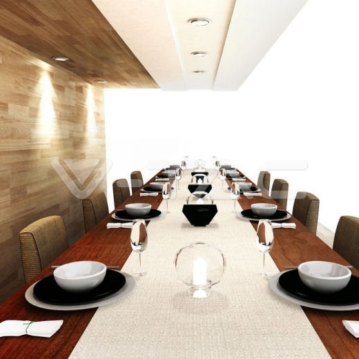 GU10 Housing Changing Angle Round Satin Nickel - 9