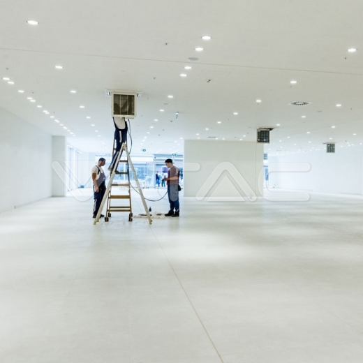 GU10 Housing Matt Round White - 8