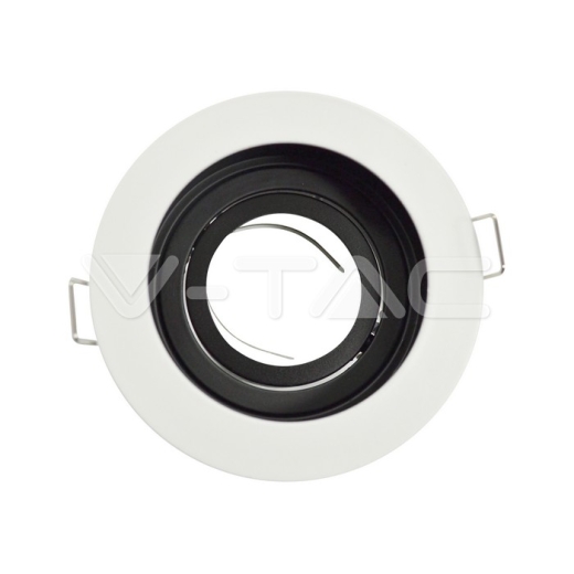 GU10 Housing Round White - 3