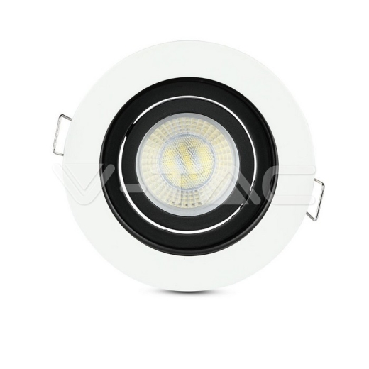 GU10 Housing Round White - 4