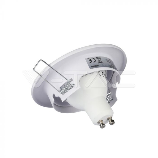 GU10 Housing Round Changing Angle White - 3