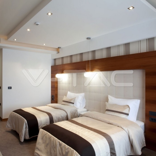 GU10 Housing Square Chrome - 9