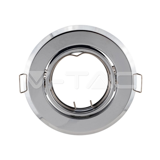 GU10 Spotlight Fitting Round Chome 2pcs/box - 3