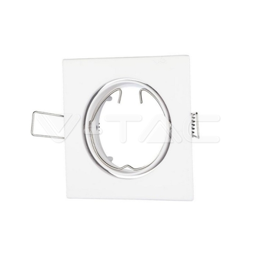 GU10 Housing Square White - 1