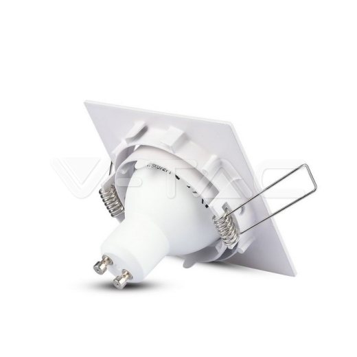 GU10 Housing Square White - 3