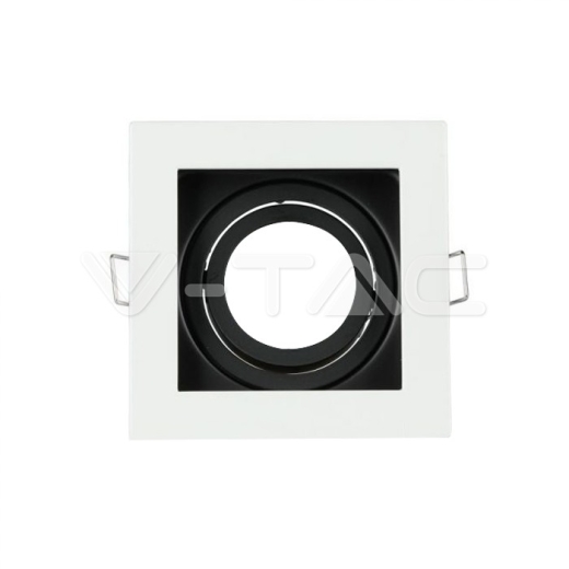 GU10 Housing Square White - 2