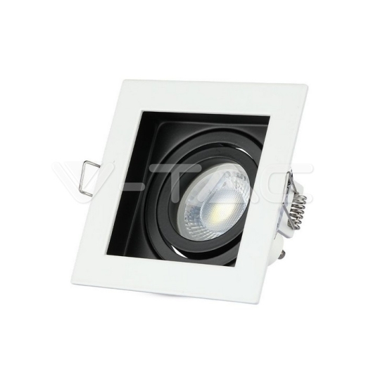 GU10 Housing Square White - 3