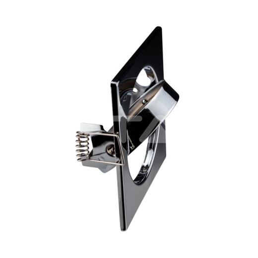 GU10 Spotlight Fitting Square Chome 2pcs/box - 2