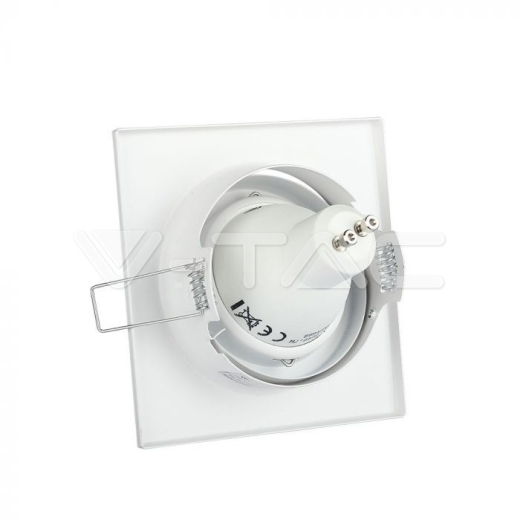 GU10 Housing Square White - 4