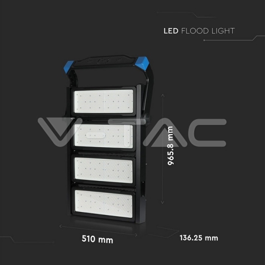 1000W LED Floodlight SAMSUNG Chip Meanwell Driver 60° 4000K - 12