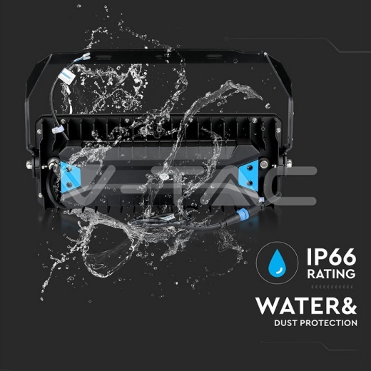 250W LED Floodlight SAMSUNG Chip Meanwell Driver 60° 4000K - 8