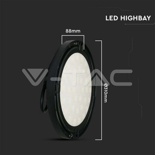 Campana LED 200W 6500K 120 lm/W - 10