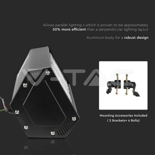 LED Linear Highbay SAMSUNG Chip 200W Black Body 120`D 4000K 120 lm/W - 6