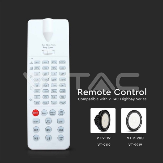 Remote Control for Highbay 200 lm/W - 2