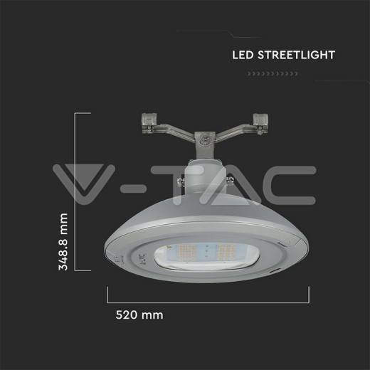 LED Street Light SAMSUNG Chip 100W 4000K 302Z+ Class II Type 3M Inventonics 0-10V Suspended - 12