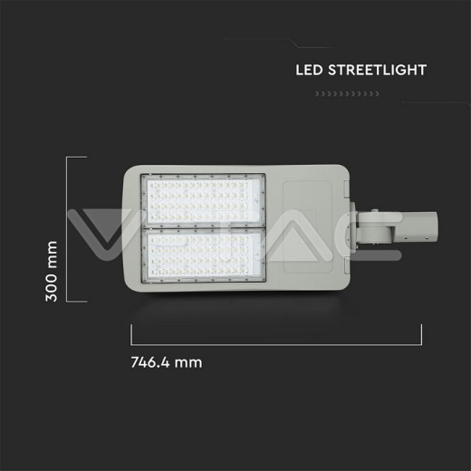 LED Street Light SAMSUNG Chip 150W 4000K Class II Aluminium Dim-to-OFF 140 lm/Watt - 13