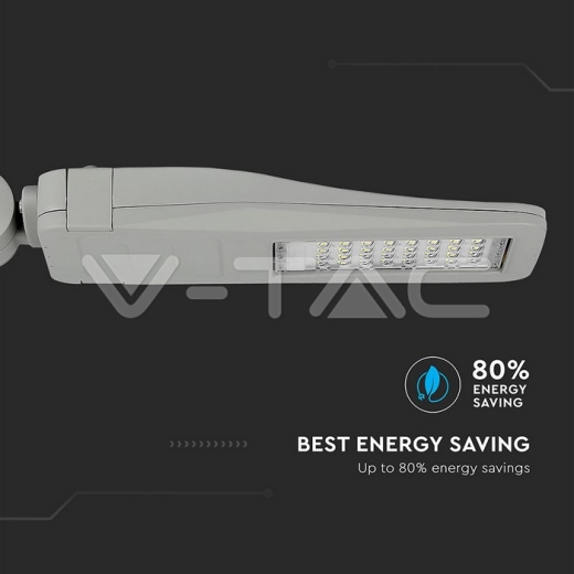 LED Street Light SAMSUNG Chip 50W 5700K Class I Aluminium Dim-to-OFF 140 lm/Watt - 8