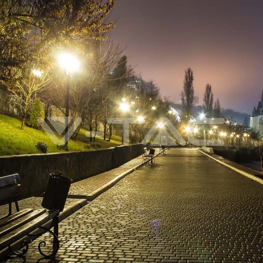 Farola LED SAMSUNG CHIP Sensor con Codo 30W 6400K 5 años - 13