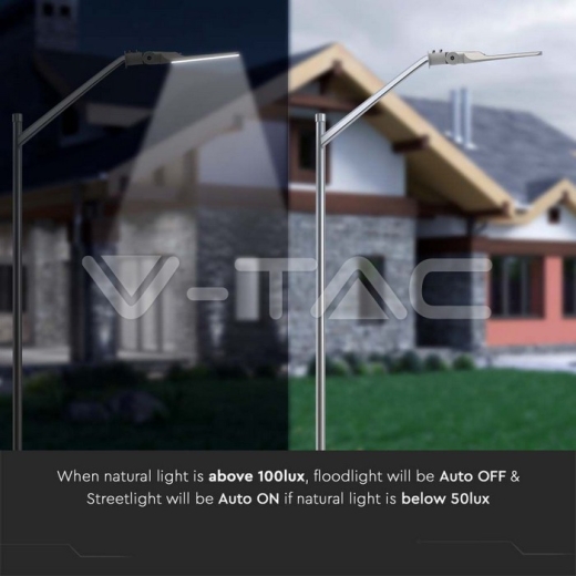 LED Street Light SAMSUNG Chip Sensor 50W 4000K 100 lm/W - 14