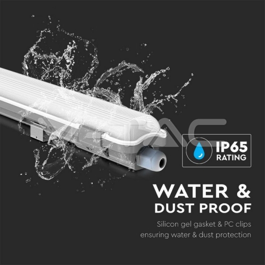 Pantalla estanca de LED 150cm 1*22W 4000K - 6