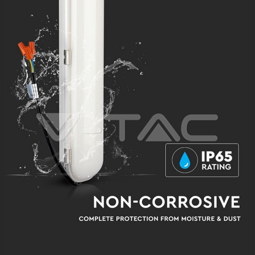 LED Waterproof Lamp SAMSUNG Chip 120cm 60W 6500K 120 lm/W - 11