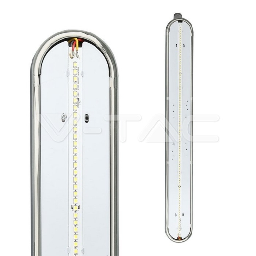 LED Waterproof Lamp PC/PC 1500mm 48W Natural White - 2